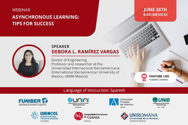 UNIB organizes the webinar «Asynchronous Learning: Tips for Success»